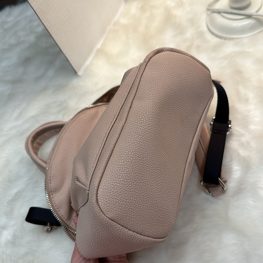 Nine West Pink Leather Taren Backpack - Picture 10 of 12
